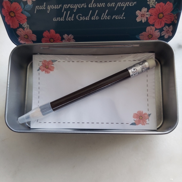 NEW Tin Prayer Box - Picture 3 of 6